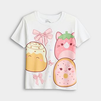 Girls Tweens Cute Dessert Graphic Tee