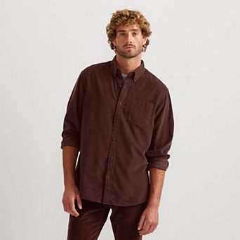 Big & Tall Eddie Bauer Long Sleeve Corduroy Shirt