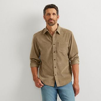 Big & Tall Eddie Bauer Long Sleeve Corduroy Shirt