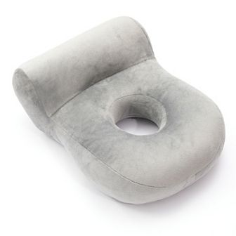 Cheer Collection Desk Nap Pillow with Ear Hole and Adjustable Memory Foam Fill