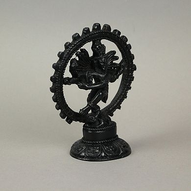 Hindu God Nataraja Dancing Shiva Ebony Finished Statue Natraj