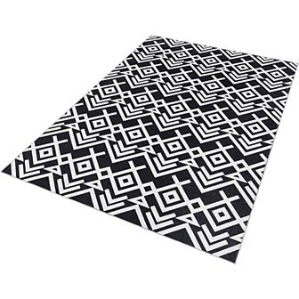 Area Rugs for Living Room, Soft Moroccan Geometric Rugs, Ultra-Thin Low Pile Large Carpet