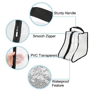 Boots Storage Bags, 2 Pack Waterproof Boots Protector Bag Short Boots Organizer Bags for Travel