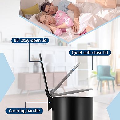 30 Liter Stainless Steel Kitchen Garbage Can