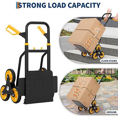 Stair Climbing Cart, Yellow