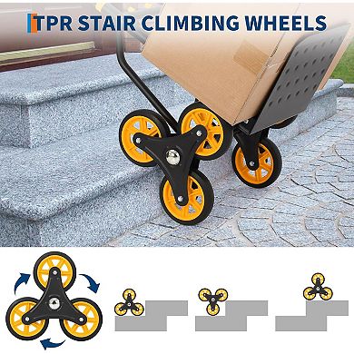 Stair Climbing Cart, Yellow