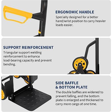 Stair Climbing Cart, Yellow