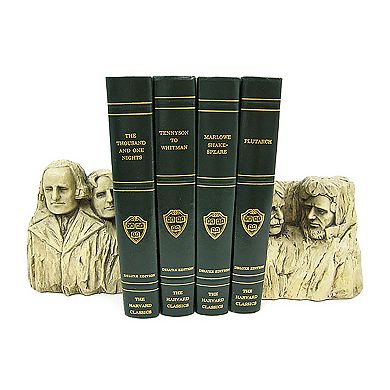 Historical Wonders Mount Rushmore Bookends