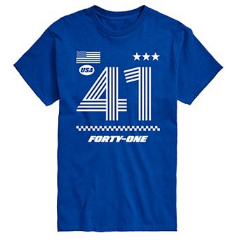 Men's 41 Jersey Short Sleeve Graphic Tee