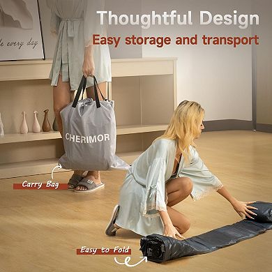 Cherimor, King Air Mattress, 18" High, Built-in Pump, Fast Inflate, Leak-Tested, 1000 lb Capacity