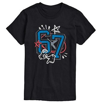 Big & Tall 6-7 Streetwear Graphic Tee