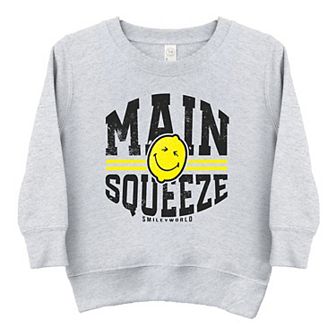 SmileyWorld Main Squeeze Lemon - Toddler Graphic Sweatshirt