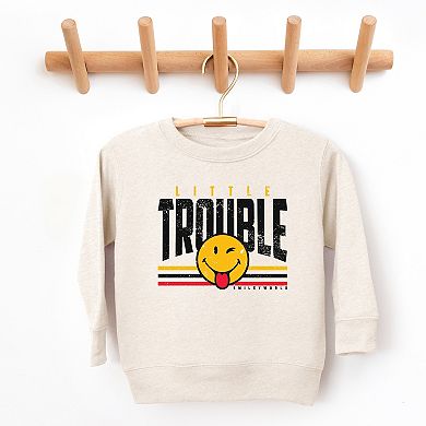 SmileyWorld Little Trouble - Toddler Graphic Sweatshirt