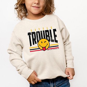SmileyWorld Little Trouble - Toddler Graphic Sweatshirt