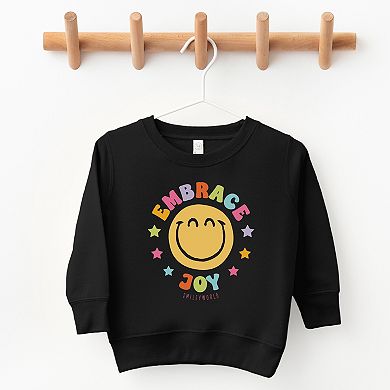 SmileyWorld Embrace Joy - Toddler Graphic Sweatshirt