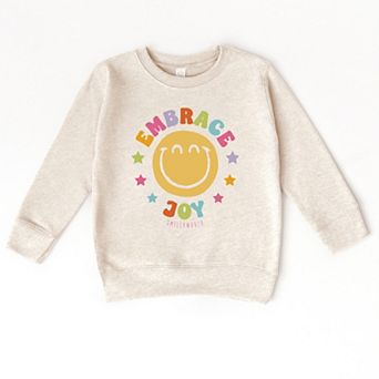 SmileyWorld Embrace Joy - Toddler Graphic Sweatshirt