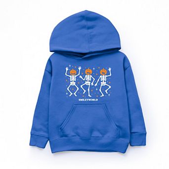SmileyWorld Dancing Skeleton Pumpkins - Youth Graphic Hoodie