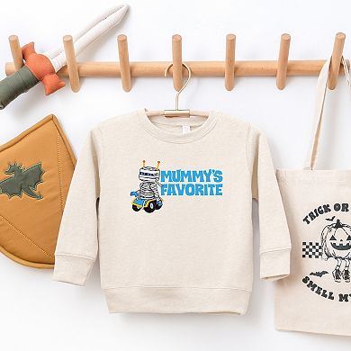Leo The Truck Mummy's Favorite - Kids Toddler Graphic Sweatshirt