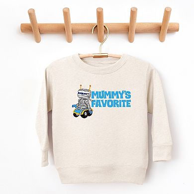 Leo The Truck Mummy's Favorite - Kids Toddler Graphic Sweatshirt