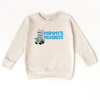 Leo The Truck Mummy's Favorite - Kids Toddler Graphic Sweatshirt