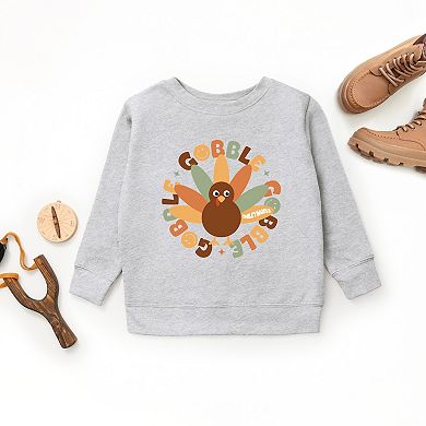 SmileyWorld Gobble Gobble Circle - Youth Graphic Sweatshirt