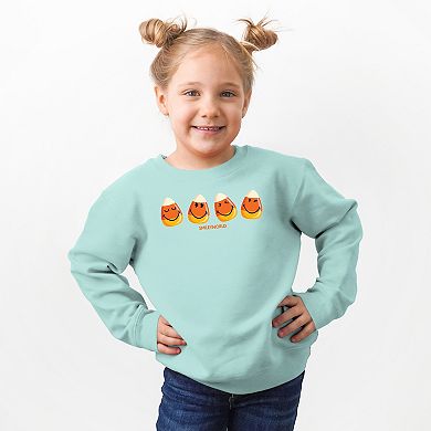 SmileyWorld Candy Corn Smiles - Toddler Graphic Sweatshirt