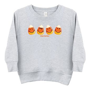 SmileyWorld Candy Corn Smiles - Toddler Graphic Sweatshirt