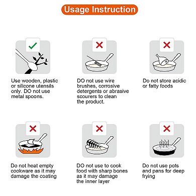 Stainless Steel Cookware Set Pots & Pans with Stockpot, Saucepan & Frying Pan