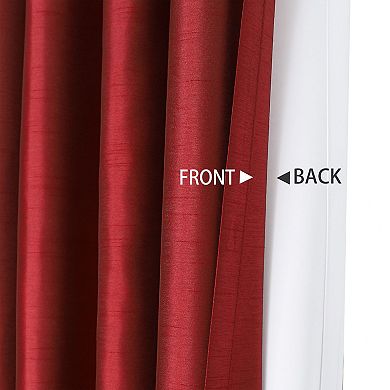 Goodgram Kate Aurora Living 2 Pack Double Layered 100 Percent Blackout And Sheer Window Curtains