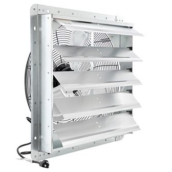 20 Inch Shutter Exhaust Fan with Power Cord