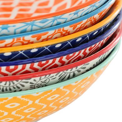 Giovanna 6 Piece Assorted Stoneware Bowl Set