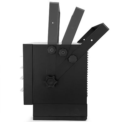 7500W Hard-Wire Installation Garage Heater With Remote and Vertical and Horizontal Air Flow in Black