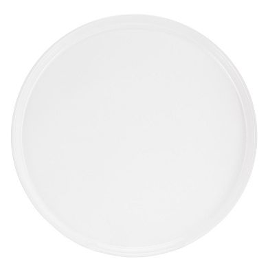 Josh 18 Piece Stoneware Dinnerware Set in Matte White