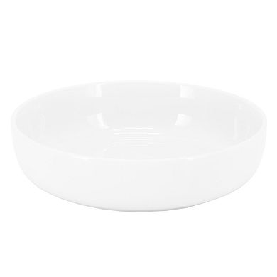 Duncan 18 Piece Porcelain Dinnerware Set in White