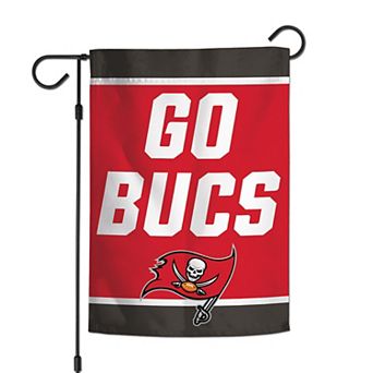 WinCraft Tampa Bay Buccaneers 12'' x 18'' Double-Sided Slogan Garden Flag