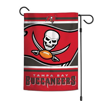 WinCraft Tampa Bay Buccaneers 12'' x 18'' Double-Sided Slogan Garden Flag