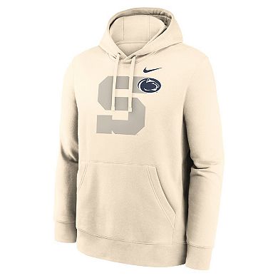 Men's Nike Cream Penn State Nittany Lions Campus Shadow Hoodie