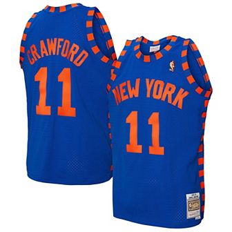 Men's Mitchell & Ness Jamal Crawford Blue New York Knicks 2005/06 Hardwood Classics Swingman Jersey