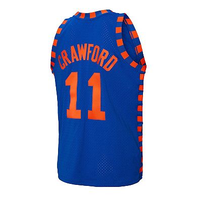 Men's Mitchell & Ness Jamal Crawford Blue New York Knicks 2005/06 Hardwood Classics Swingman Jersey