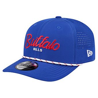Men's New Era Royal Buffalo Bills Script 9SEVENTY Adjustable Hat