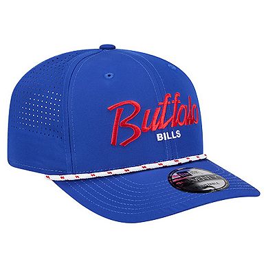 Men's New Era Royal Buffalo Bills Script 9SEVENTY Adjustable Hat