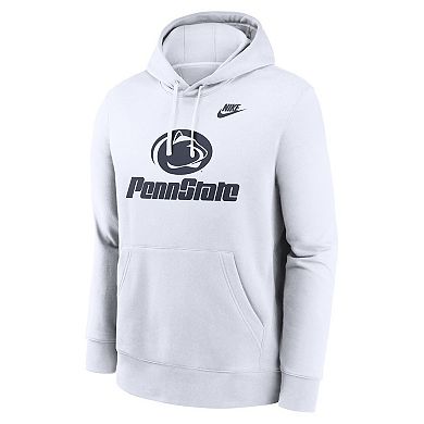 Men's Nike White Penn State Nittany Lions Vault Club Hoodie