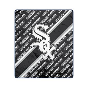 Pegasus Chicago White Sox 50" x 60" Diagonal Lined Wordmark Ultra Soft Blanket