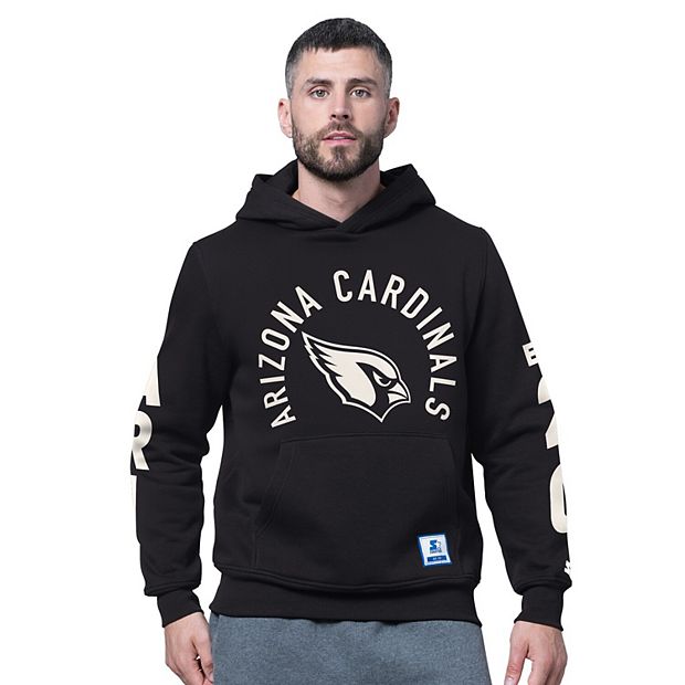 CFN Malikのパーカー Men's Starter Black Arizona Cardinals Handoff Fleece Hoodie Sweatshirt