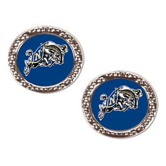 WinCraft Navy Midshipmen Round Team Post Earring