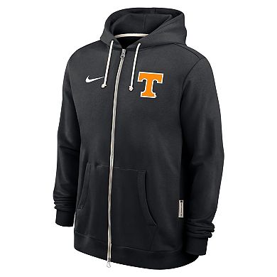 Men's Nike Black Tennessee Volunteers 2025 Sideline Standard Issue Dri-FIT Full-Zip Hoodie