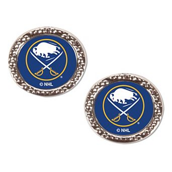 WinCraft Buffalo Sabres Round Team Post Earring