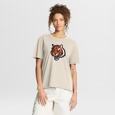 Women's Fanatics Cream Cincinnati Bengals Dove Legacy T-Shirt
