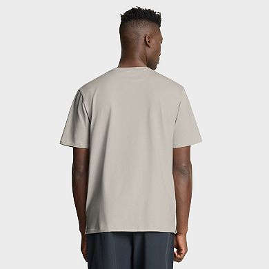 Men's Fanatics Cream New York Knicks Crossover Collection Pull Up Jumper Shot Premium T-Shirt