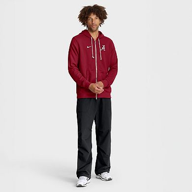 Men's Nike Crimson Alabama Crimson Tide 2025 Sideline Standard Issue Dri-FIT Full-Zip Hoodie